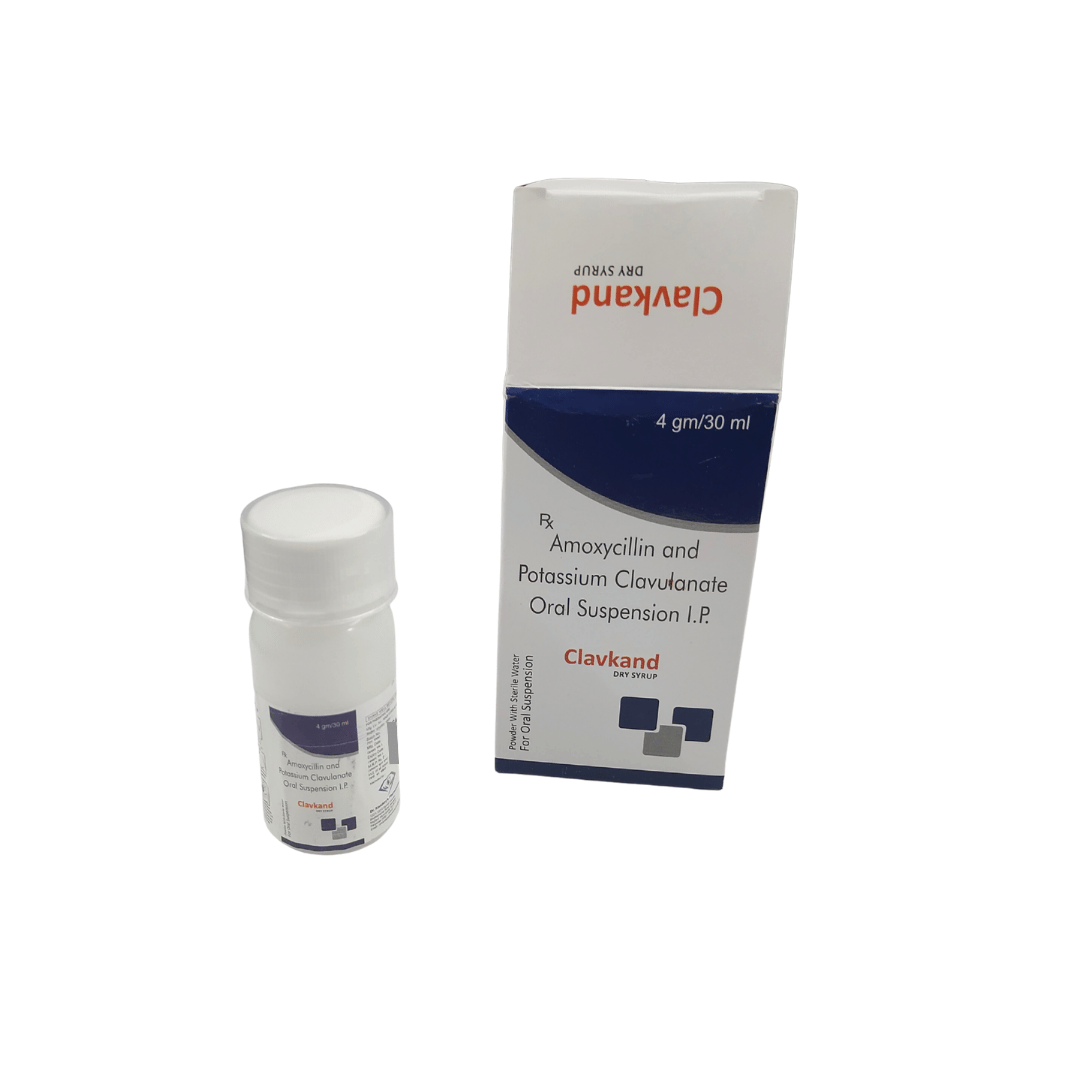 CLAVKAND-DS amoxycillin and clavulanic acid dry syrup