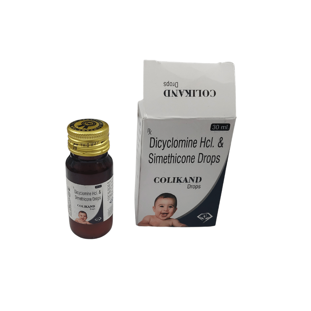 COLIKAND Drops containing dicyclomine hydrochloride and simethicone