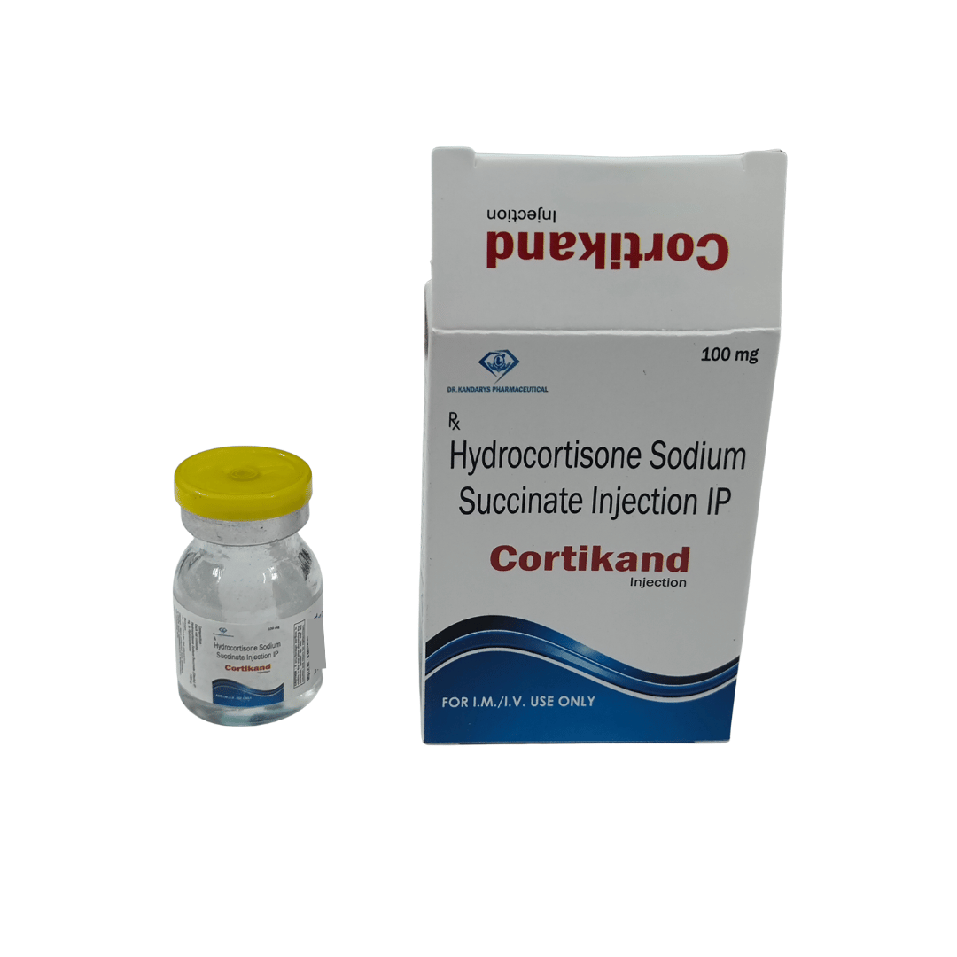 CORTIKAND-100 Injection containing hydrocortisone sodium succinate 100 mg