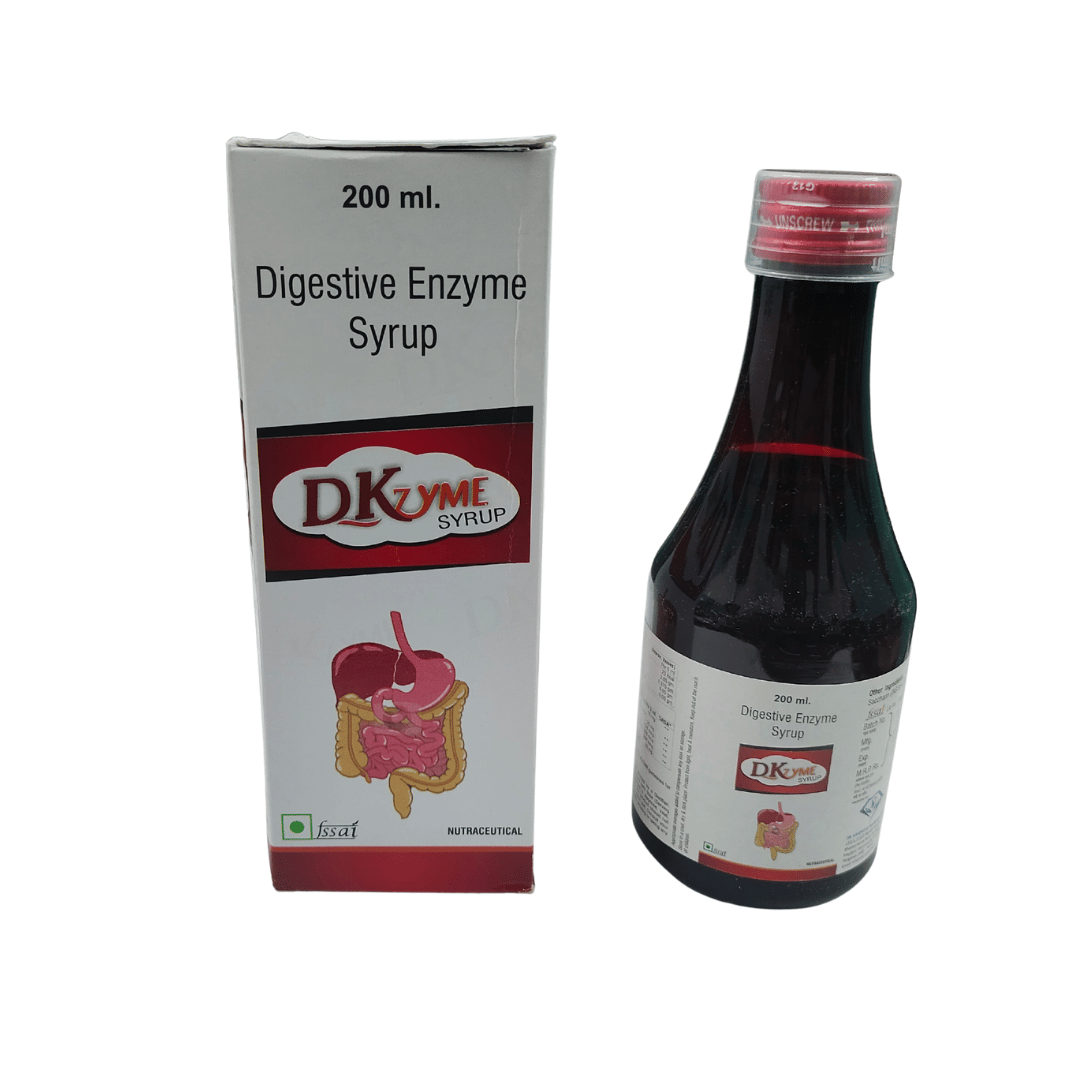 DKZYME SYRUP digestive enzyme formulation