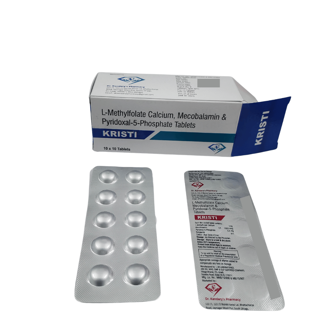 KRISTI Tablets product packaging