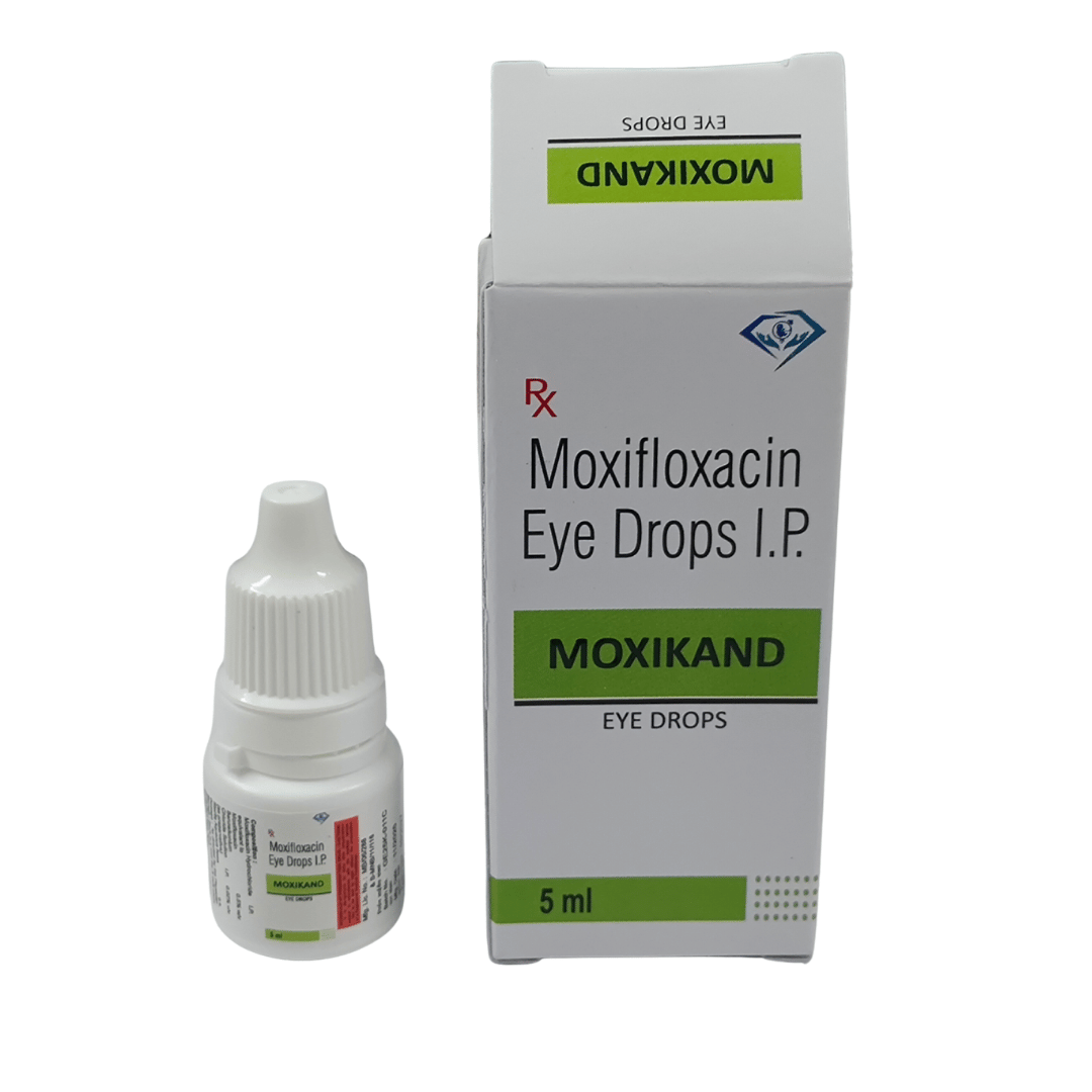 MOXIKAND Moxifloxacin Ophthalmic Solution Eye Drop product image