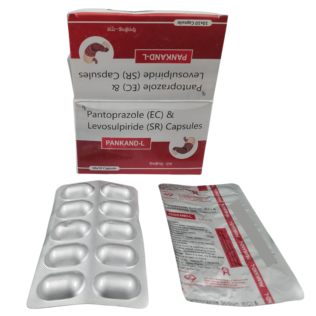 PANKAND-L Capsules containing pantoprazole 40 mg and levosulpiride 75 mg