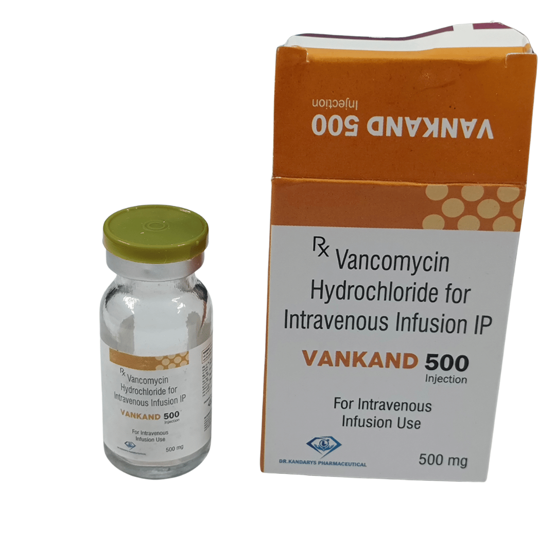 VANKAND-500 Injection containing Vancomycin Hydrochloride 500 mg