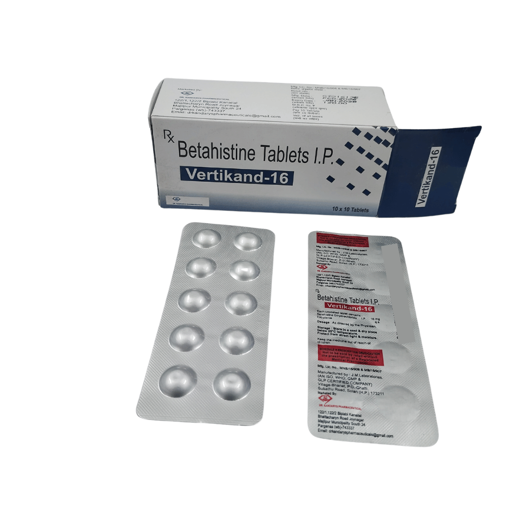 VERTIKAND-16 Betahistine 16 mg tablet product image
